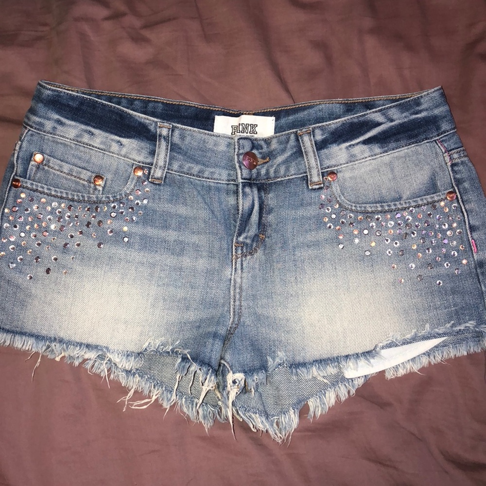 PINK Victoria’s Secret Jean Shorts